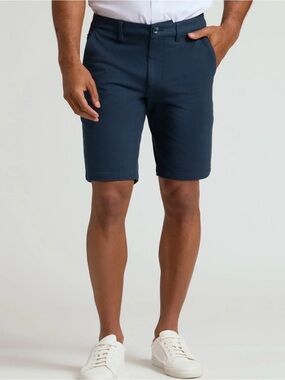 NWT True Classic Men's Classic Chino Navy Shorts